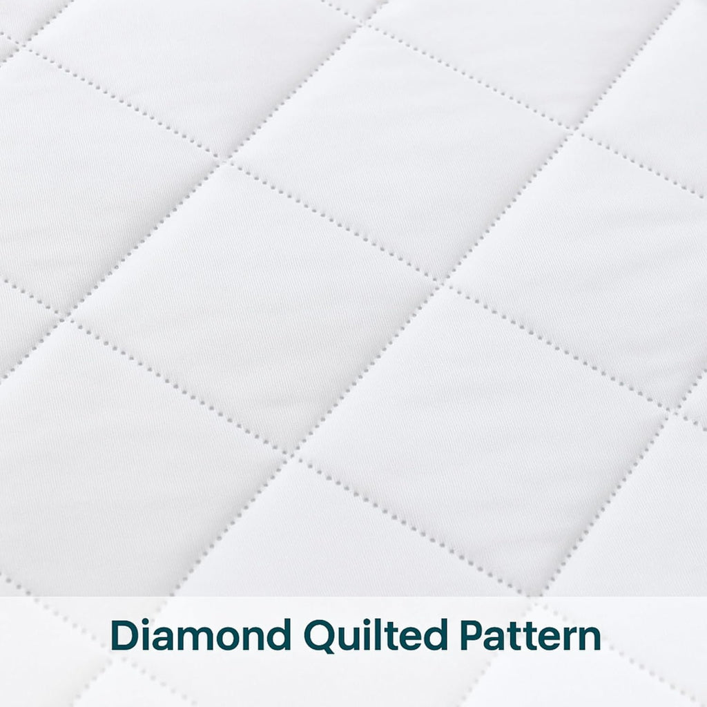 COTTONPASSION Washable Underpads Queen Size 60'' x 80'' - Waterproof Reusable Heavy Absorbency Incontinence Bed Pads with Straps - Bedwetting Mattress Protector for Adults, Kids, Elderly and Pets