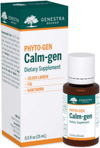 Genestra Brands Calm-gen | Silver Linden, Fig, and Hawthorn Herbal Supplement | 0.5 fl. oz.