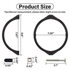 GMX600NM Flange Valve Clamp for Hayward Pro Series Sand Filter Pump Clamp with Screw Swimming Pool Filter Parts Replacement S164T S166T S180T S210T S210S S220T S230T S244T