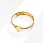 zeqingjw Heart Cremation Bracelet for Ashes Stainless Steel Urn Bangle Bracelet Memorial Keepsake Ash Jewelry for Women Men