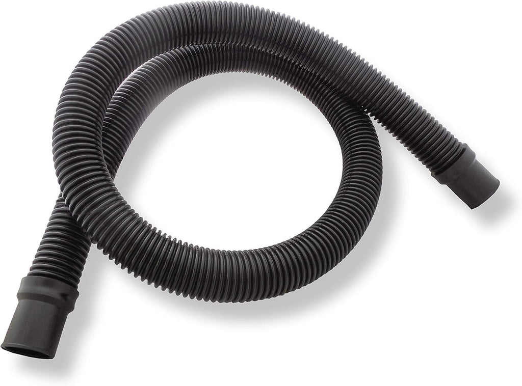 JED Pool Tools Premium Pump & Filter Hose, 1-1/2 in. x 12 ft, Black, Made in USA (60-345-12)