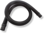JED Pool Tools 60-345-06 Deluxe Filter Connecting Hose for Swimming Pool, 1-1/2-Inch by 6-Feet, Black