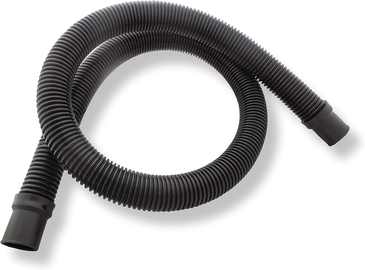 JED Pool Tools 60-345-06 Deluxe Filter Connecting Hose for Swimming Pool, 1-1/2-Inch by 6-Feet, Black