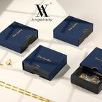 3 Pairs Black CZ Hoop Earrings for Women, Huggie Dangle Stud Set