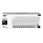 Feit Electric A19 LED Light Bulb, 60W Equivalent, E26 Medium Base, 800 Lumen, 3500K Neutral White light, Indoor/Outdoor General-purpose Light Bulbs, 11,000-Hour Lifetime, A800835/10KLED/MP/24, 24 Pack