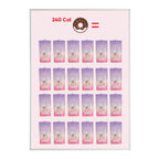 EVERYDAZE BT21 Essential C’s Konjac Jelly | Yogurt | Plant-Based Collagen Booster | Gluten Free, Sugar Free, Low Calorie | Healthy Drinkable Fruit Snack | 10 Pack Box Food Drink Pouch