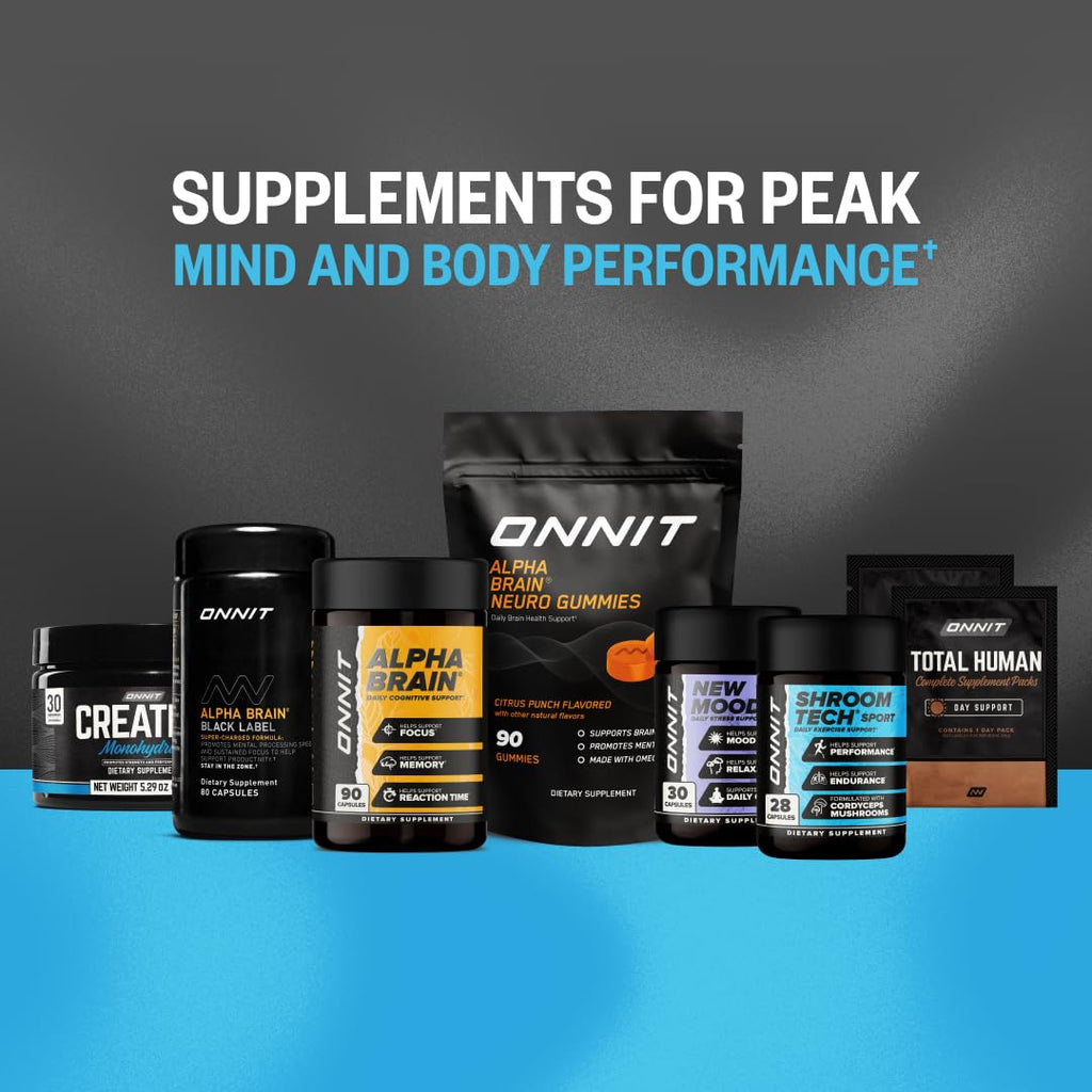 ONNIT Creatine Monohydrate Powder – Unflavored, 90-Serving Value Size – Supports Strength, Lean Muscle, and Brain Energy† – Keto Friendly, No Fillers, 90 Servings, 15.29 oz