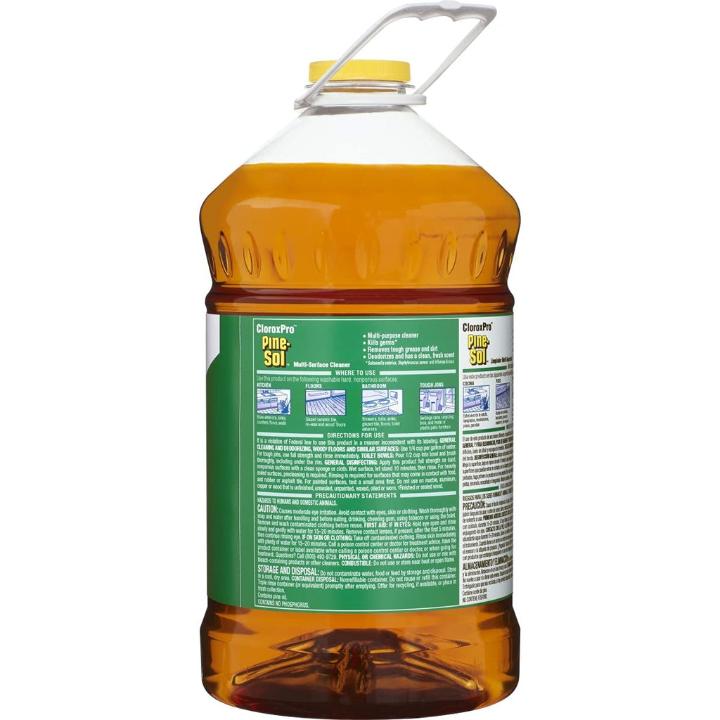 Pine-Sol Multi-Surface Cleaner, CloroxPro, All-Purpose Cleaner, Original Pine, Fl Oz, Pack of 3 (Package May Vary)