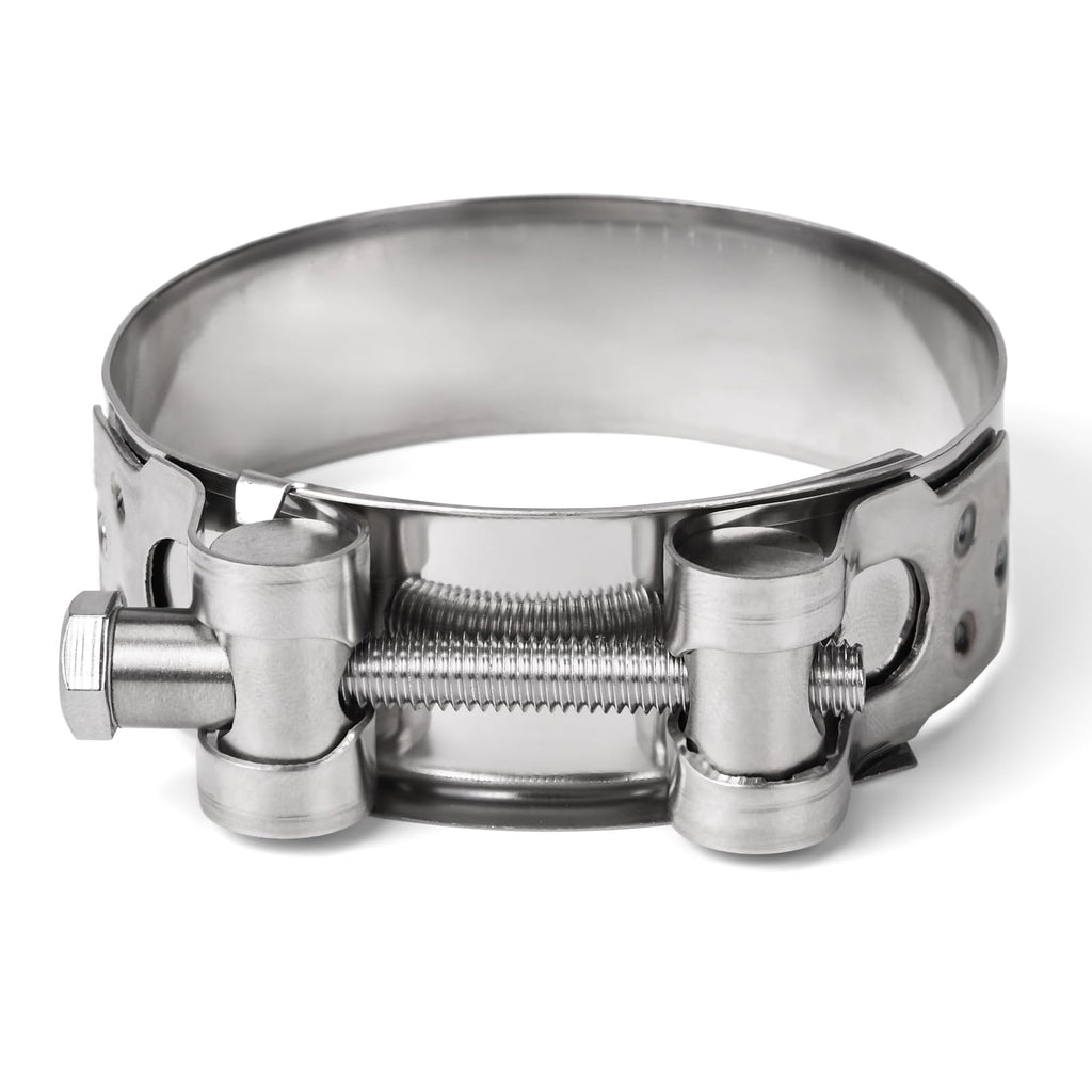 4 Pack Sieqioor T-Bolt Hose Clamps 304 Stainless Steel 20-22mm