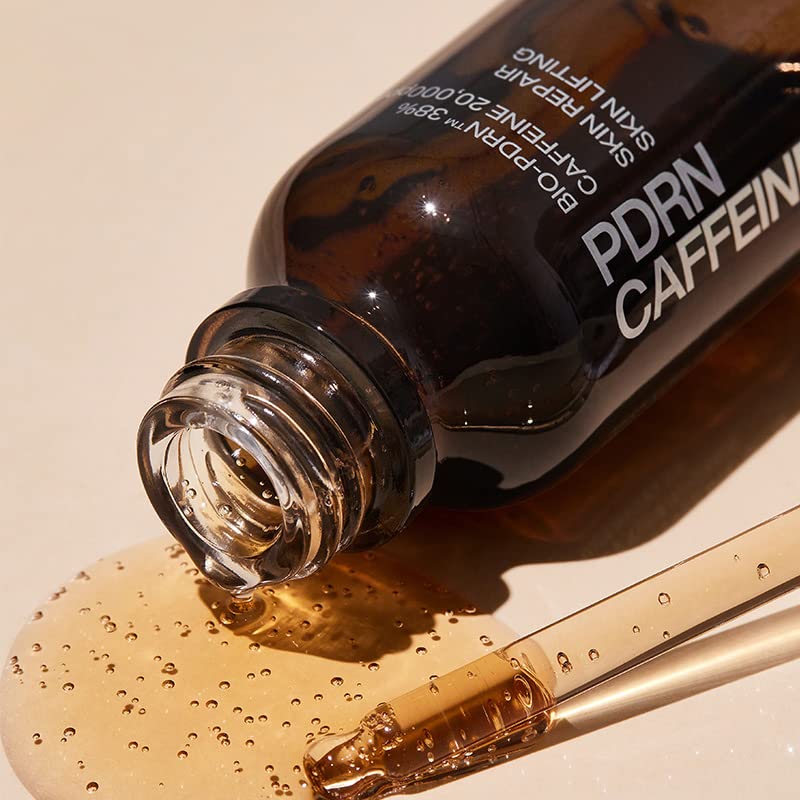 IOPE BIO-PDRN Caffeine Shot Face Serum | 38% Plant-based Vegan PDRN & 20,000ppm Caffeine Filler in a Bottle, Plumping Skin, Intense Lifting and Firming, Anti-Wrinkle, Korean Skincare, 1.01 Fl Oz