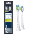 Philips Sonicare W DiamondClean - Genuine Replacement Electric Toothbrush Heads, White, 2 Pack, HX6062/77