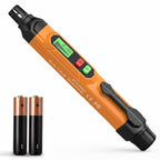 YUSHIYAN PT202 Natural Gas Leak Detector with Audible & Visual Alarm, Portable Gas Detector for Home to Locate Combustible Sources for Methane, Propane(Includes Battery x2, Orange)