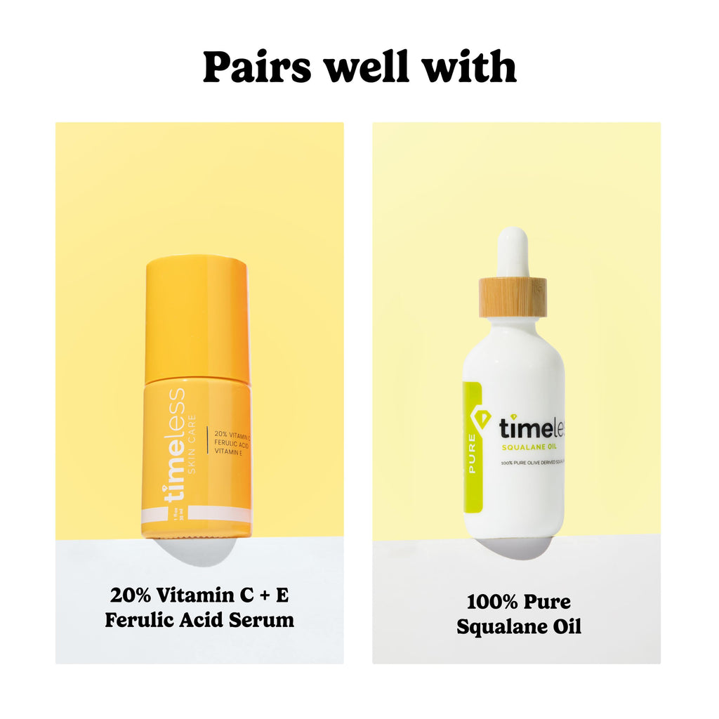 Timeless Skin Care Coenzyme Q10 Serum - Skin Care Serum for Smoothing - Fragrance-Free - Coenzyme Q10 - with Hyaluronic Acid - 4 oz