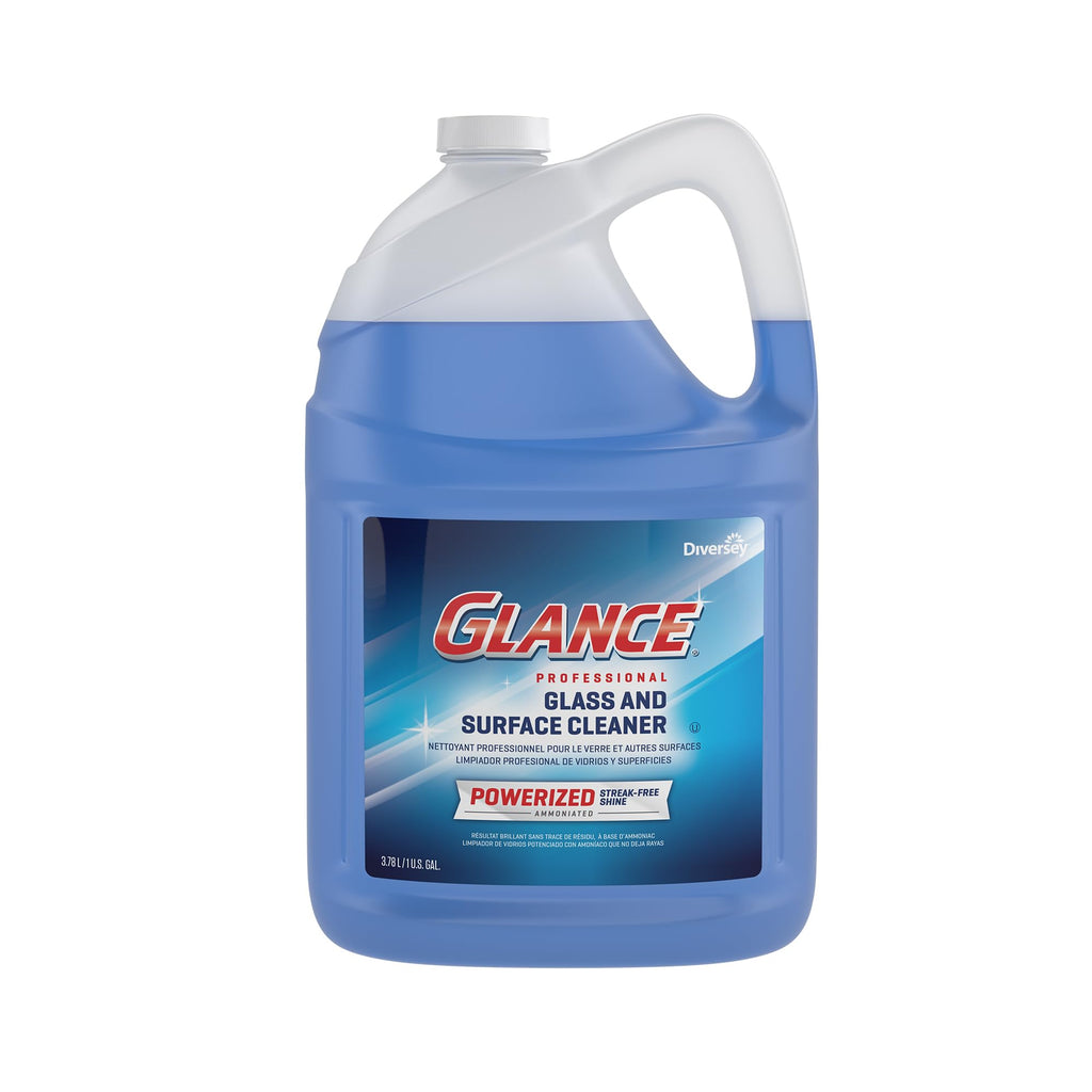Diversey Glance Powerized Glass And Surface Cleaner, Liquid, 1 Gal