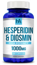 Healing Awakening Hesperidin Plus 1000mg Per Serving (180 Vegetarian Capsules)