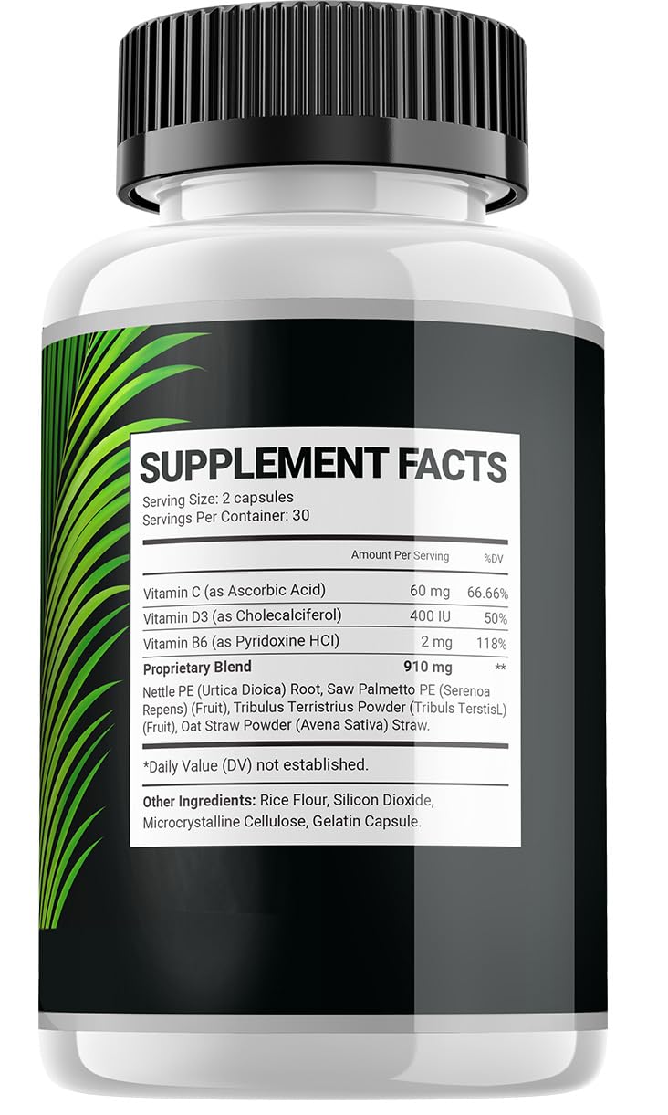 Indelo Bio Prost Supplement for Men – BioProst Pills Advanced Formula, Supplements Bio Prost for Men Health Supplement, Reviews (1 Pack - 60 Capsules)