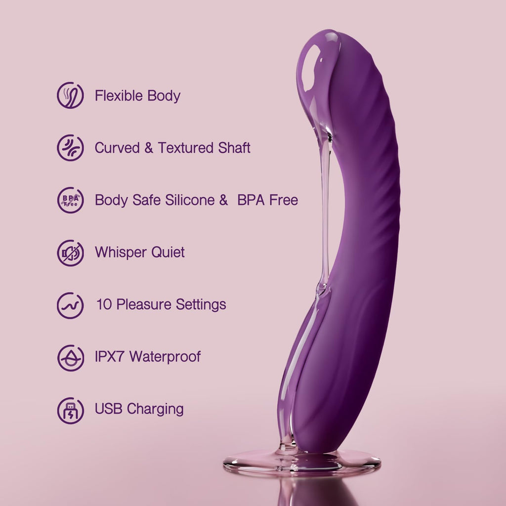 Tracy's Dog Adult Sex Toys, Powerful G Spot Vibrator for Women & Couples