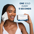 Clean Skin Club Clean Towels®, 100% USDA Biobased Face Towel, Disposable Face Towelette, Eczema Association Accepted, Makeup Remover Dry Wipes, Ultra Soft, 25 ct per pack, 2 Packs, 50 Ct Total