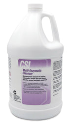 CSI Central Solutions Multi Enzymatic Cleanser - Hospital Grade Medical Instrument Cleaner for Presoak and Manual Processing, 1 Gal