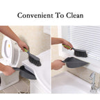 Dustpan and Brush Set,Dust Pans with Brush,Hand Broom Dust Pan,Broom Dustpan Set are Suitable for Kitchen, Sofa, Table, Car Trunk and Seat, Pet Nest and so on.(2pcs)