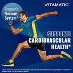 Vitamatic Taurine 2000mg Vegetarian Tablets, 180 Count, Non-GMO, Gluten Free - 2 Pack