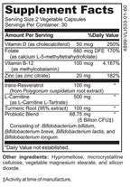 DrFormulas Mood Boost Probiotics for Stress and Calm, Methylfolate for Kids, Women, Men | Nexabiotic Supplement with Bifidobacterium and B-12, 60 Count