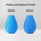 COMTREE Bamboo PLA Matte Refill Filament 1.75mm 1 KG (2.2lbs) with RFID for Bambu Lab A1/X1/P1 Series 3D Printers,Easy to Print, 3D Printing Filament,No Spool, +/- 0.03mm (Sakura Pink 11201)