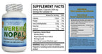 Wereke & Nopal Capsules – 60 Count (1000 mg Each) – Natural Herbal Supplement – Traditional Mexican Blend – Supports Overall Wellness & Balance – by Lo + Natural