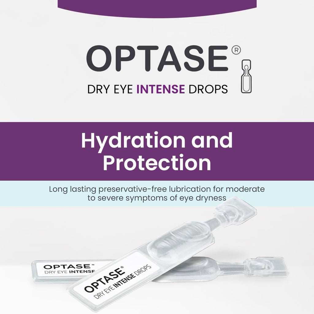 Optase® Dry Eye Intense Drops, 30 Single Dose Vials