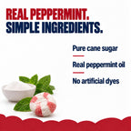 Red Bird Soft Peppermint Puffs, Soft Mints Individually Wrapped, 52 oz Tub
