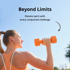 Portzon Weights Dumbbells 10 Colors Options Compatible with Set of 2 Neoprene Dumbbells Set,1-15 LB, Anti-Slip, Anti-roll, Hex Shape
