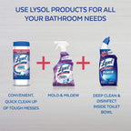 Lysol Mold and Mildew Remover, 2 Pack Bathroom Cleaner Spray, Whitens and Removes Soap Scum and Stains on Tiles, Grout, Bathtubs, Toilets, Sinks, 32 oz. Each