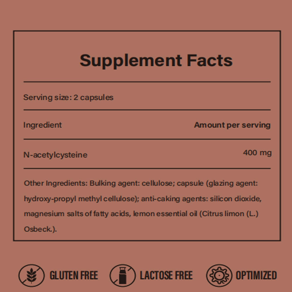 Augmented NAC Supplement, NAC Capsules for Daily Antioxidant Support, Glutathione Wellness, Cellular Health, Daily Wellness Formula for Adults, 90 Count
