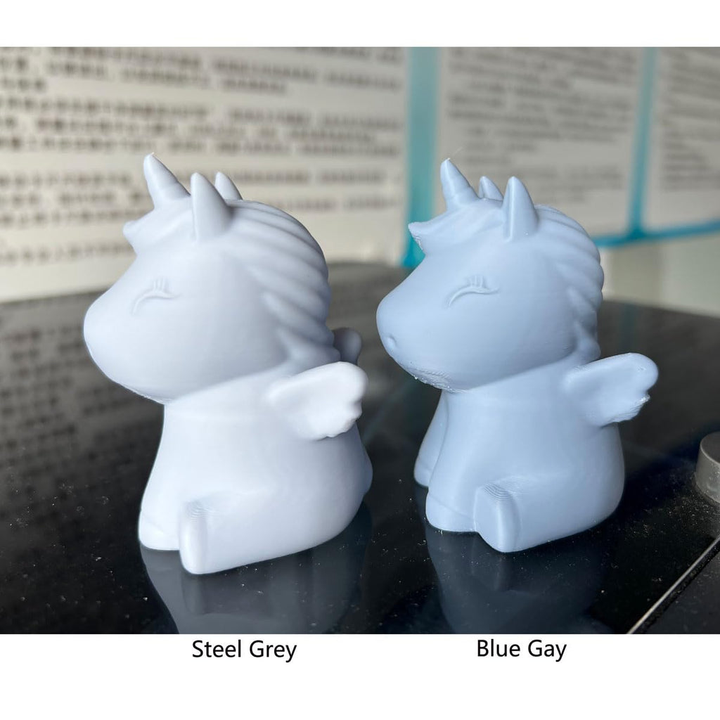 CC3D MAX PLA Filament Blue Gray 1KG 1.75 mm 3D Printing Filament 2.2LBS Spool PLA Pro Plus + Filament Light Grey Color