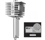 Original BambuLAB A1 3D Printer Hotend, A1 Mini Stainless Steel Hotend Kit,All Metal Extruder Hot End for Bambu Lab A1 Series 3D Printer Accessories (A1 0.2mm Stainless Hotend)