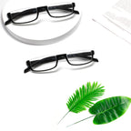 Kerecsen Half Frame Reading Glasses for Men & Women, Lightweight Comfort-Fit Design with Spring Hinges (5Black, 2.00)