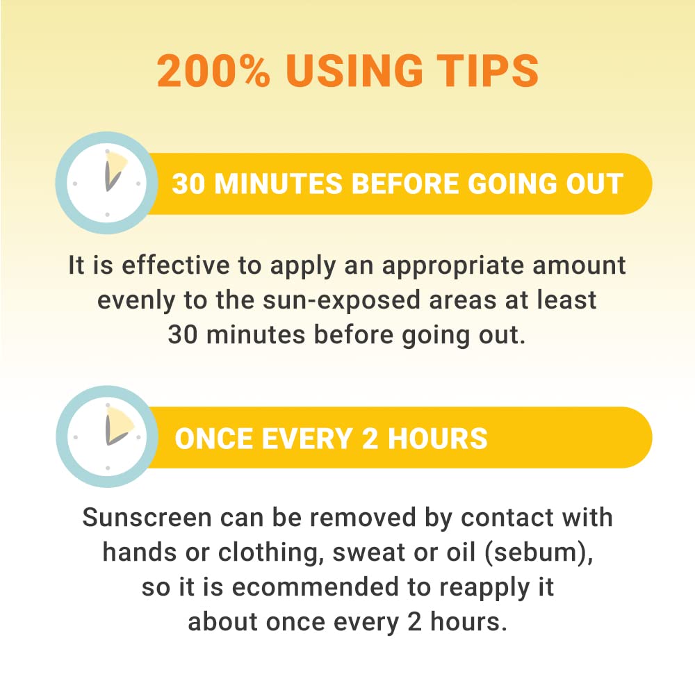 Derma B Everyday Sun Block Large Size Sunscreen SPF50+ PA++++ 6.71 Fl Oz, 200ml Fast-Absorbing Lightweight SPF Moisturizer, Facial Body Non-Sticky Sunscreen for Dewy Skin, Korean Sun Protection Lotion