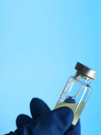 20ml Glass Vials - Self-Healing Injection Port, Sterile Empty Vials with Sealed Cap (10 Pack)