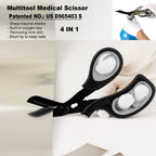 MEUUT Trauma Shears 2-Pack Medical Scissors Ambidextrous for Nurses EMT