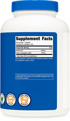 Nutricost Betaine HCl + Pepsin 790mg, 240 Capsules - Vegetarian & GMO Free