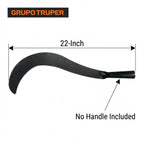 Truper Agricultural Machete, Soil Work Cultivation Replacement Head, 22-Inch (55 cm) Length, Steel Blade, No Handle Included (Model CZN-22/15859)