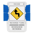 100 PICS US Road Signs Travel Game - Learn 100 Road Signs | Flash Cards with Slide Reveal Case | Card Game, Gift, Stocking Stuffer | Hours of Fun for Kids and Adults | Ages 6+