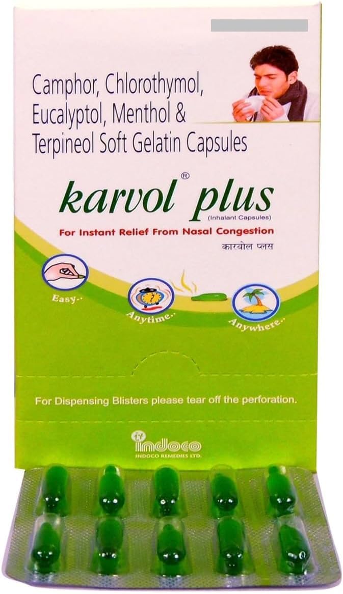 (Pack of 3 Strip) KARVOLL Plus (15 Capsules Each) - by pharmacylife