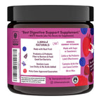 Llama Naturals Kids Probiotic with Prebiotic Fiber, Vegan, Organic Prebiotics and Probiotics Gummies for Gut Health Support, Toddler Real Fruit Gummy Vitamins, No Added Sugar Cane, Mixed Berry, 120 Ct