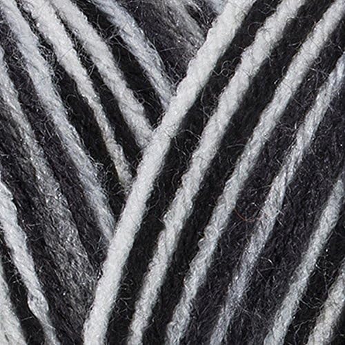 Red Heart Super Saver Zebra E300-932 (3-Skeins - Same Dye Lot) Worsted Medium #4 Acrylic Yarn for Crocheting and Knitting with Project Bag