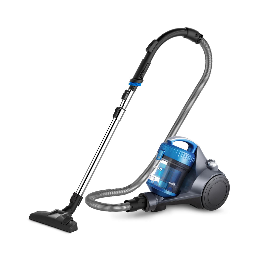 Eureka Whirlwind Bagless Canister Cleaner NEN110A Lightweight Corded Vacuum for Carpets and Hard Floors, Blue