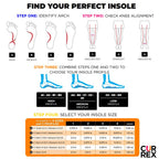 CURREX RunPro Insoles for Running Shoes, Arch Support Inserts to Help Reduce Fatigue, Prevent Injuries, Boost Performance for Men & Women (Medium Arch, Size Large)