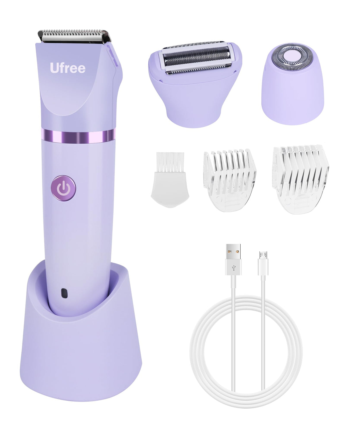 Ufree 3-in-1 Bikini Trimmer Electric Razors for Women, Gifts for Women