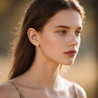 Limerencia Hypoallergenic Implant Grade Titanium Huggie Hoop Earrings