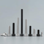 SVLING M3-0.5 x 6mm Bolt, 400PCS M3 Hex Socket Head Cap Screws Bolts, 12.9 Grade Alloy Steel, Full Threads, Allen Socket Drive, with Hex Spanner